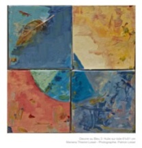 Obra em azul -3 |Oeuvre au Bleu -3 |Óleo sobre tela | Huile sur toile Photo Patrick Loisel